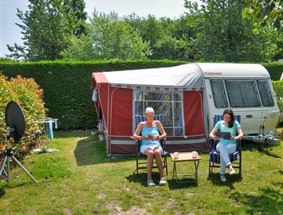 afgebakende plaatsen Camping La Roseraie La Baule rustige